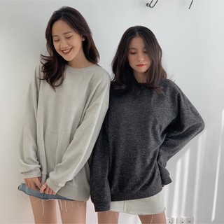 Áo nỉ dạ trơn tay bo 7851 - ap295 1994closet