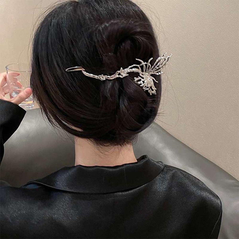 Kẹp Tóc Cá Mập Bằng Hợp Kim Kiểu Hàn Quốc Đơn Giản