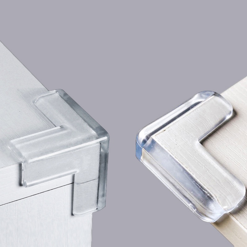 4PCS Ốp bọc góc bàn bảo vệ cho trẻ chống va chạm có keo dán