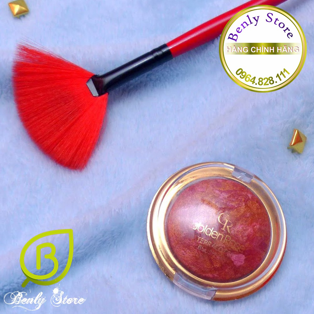 Phấn má hồng khoáng nung- Mềm Mịn Tự Nhiên- Golden rose terracotta blush on | BigBuy360 - bigbuy360.vn