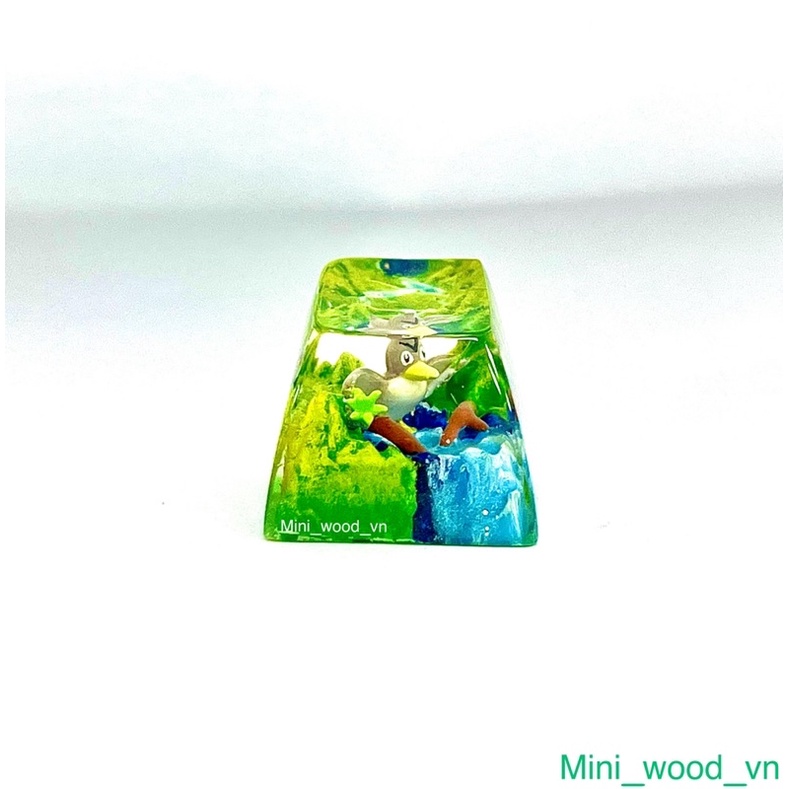 Nút bàn phím cơ Pokemon.Keycap resin Pokemon.Keycap artisan