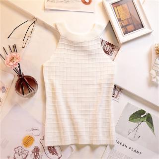 Hàng mới v Style Hong all-around sleeveless photo and short slim bottoming woman fit Kong Real vest fashion