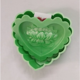  Khuôn Xôi Trái Tim Nhí Hình Hoa Sen 10 Cm 