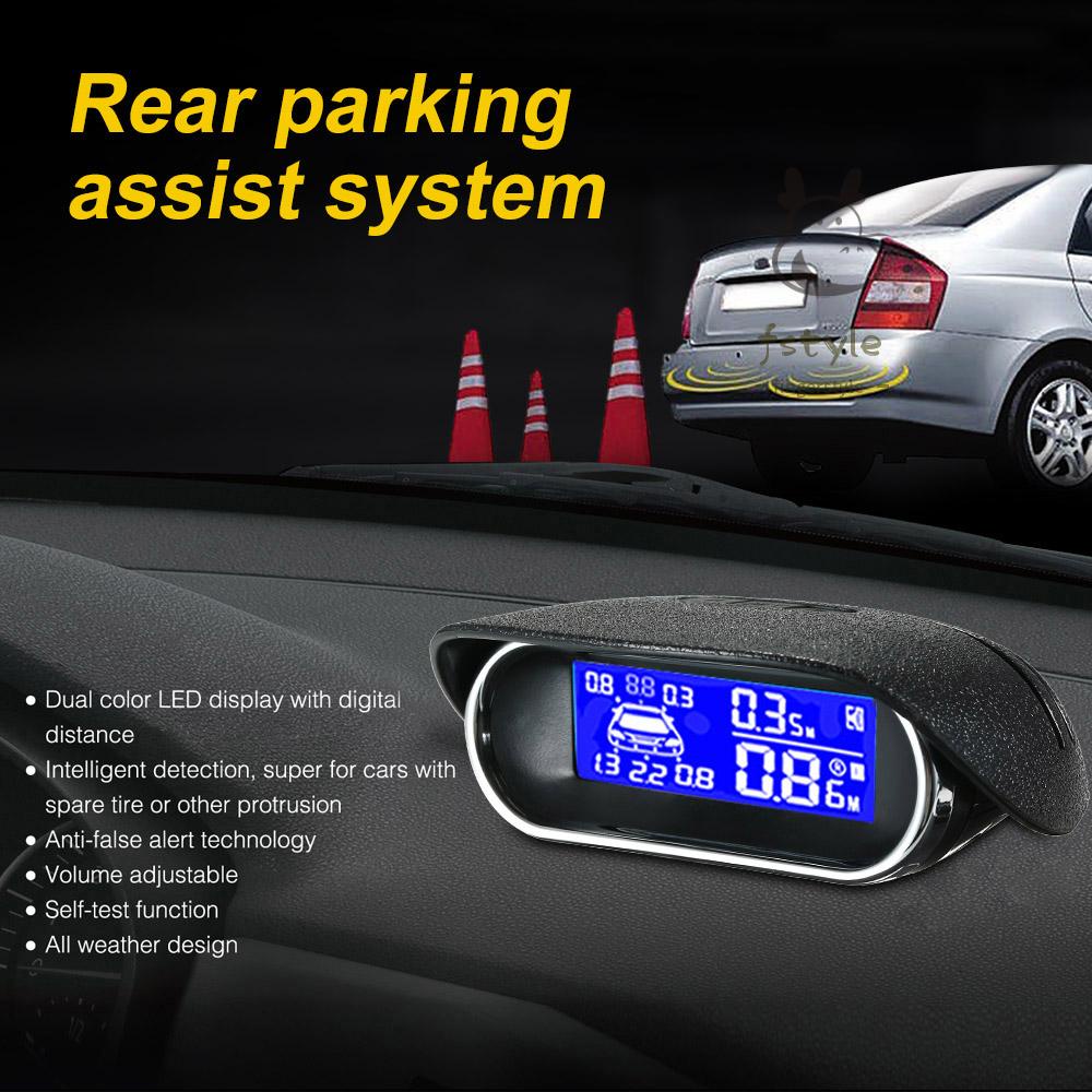 Radar Cảm Biến Đậu Xe 8 Chiều Màn Hình Lcd | BigBuy360 - bigbuy360.vn