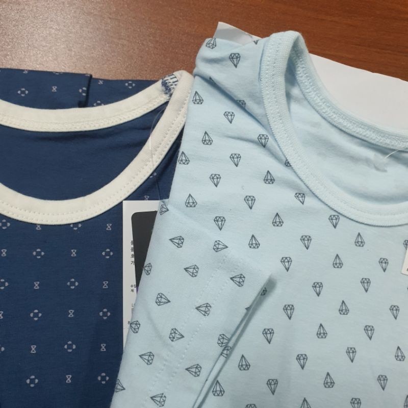 Bộ ngủ mặc nhà dài tay cotton modal chất mềm, mỏng, co giãn xuất Hàn cho bé trai