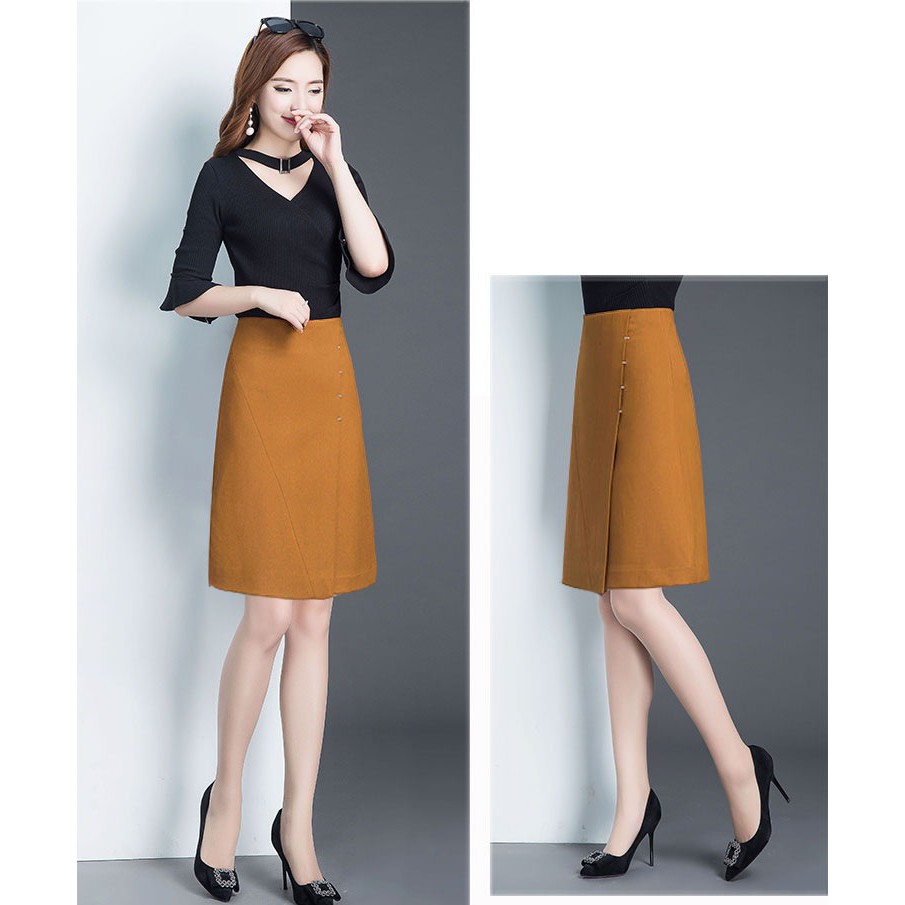 Chân Váy C35 Be Vàng