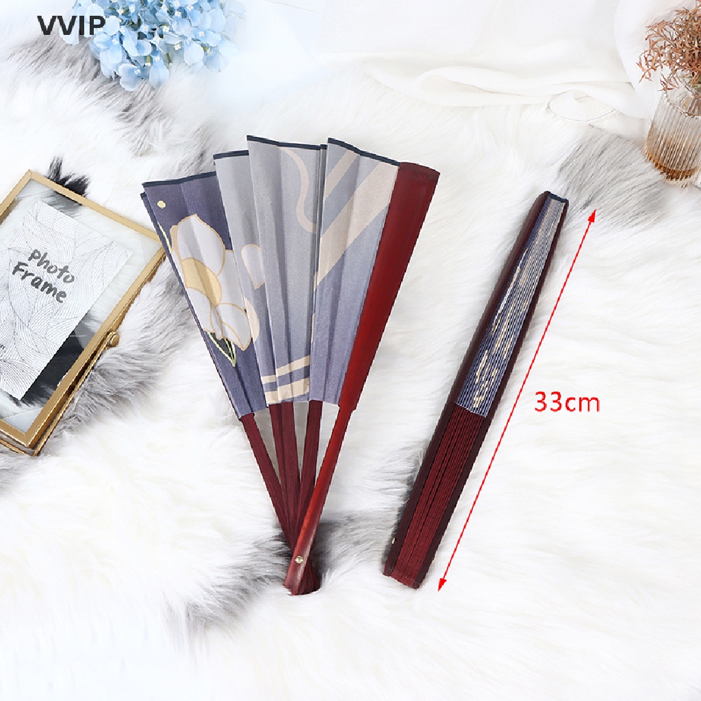 Vvn Quạt Xếp Hai Mặt Hóa Trang Genshin Va Chạm Kamisato Ayaka