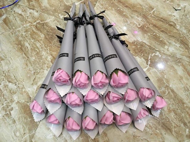 Hoa hồng sáp đơn 1 bông