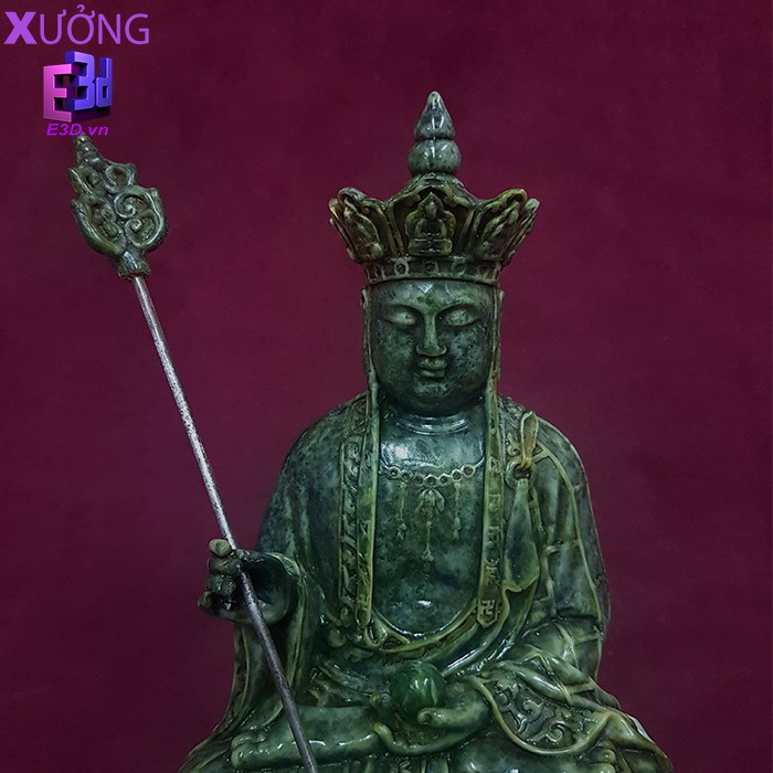 Tượng thờ - Địa Tạng Vương Bồ Tát - Xưởng E3D - PH 066