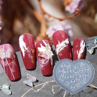 Khuôn silicon đúc charm nail cao cấp