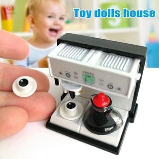 Máy pha cà phê mini tỉ lệ 1: 12 cho nhà búp bê