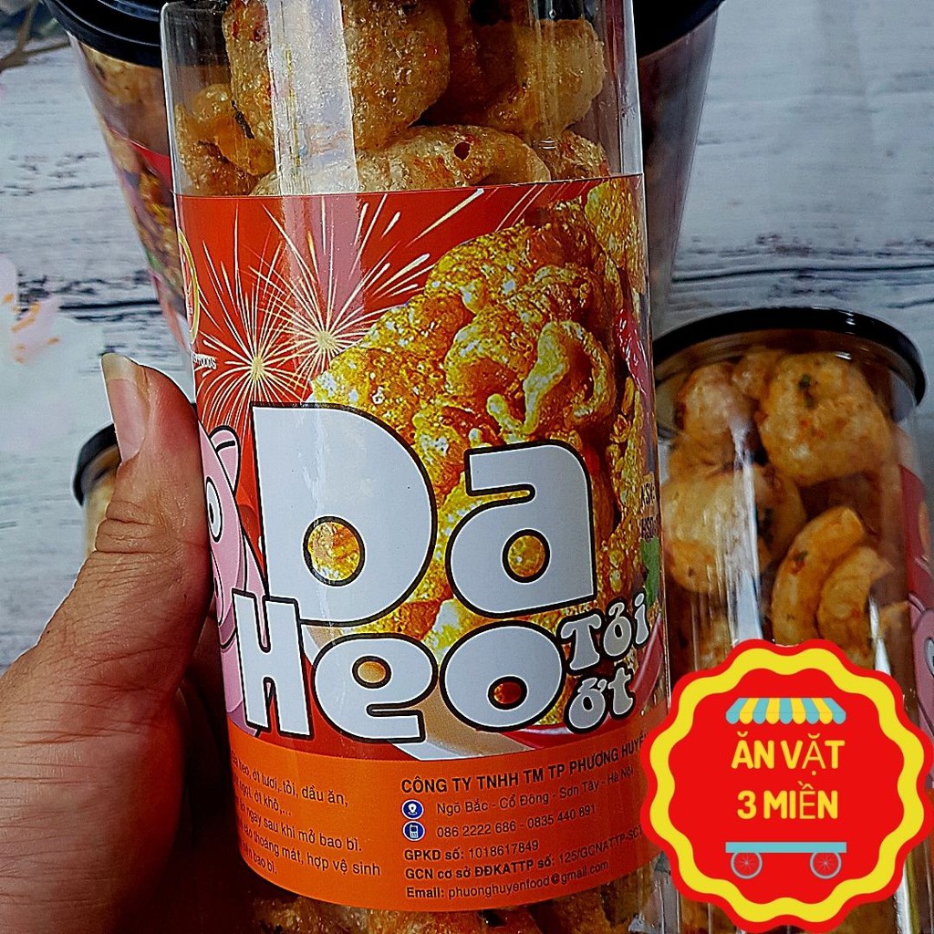 Da Heo Cháy Tỏi Phương Huyền Food lọ 180gr