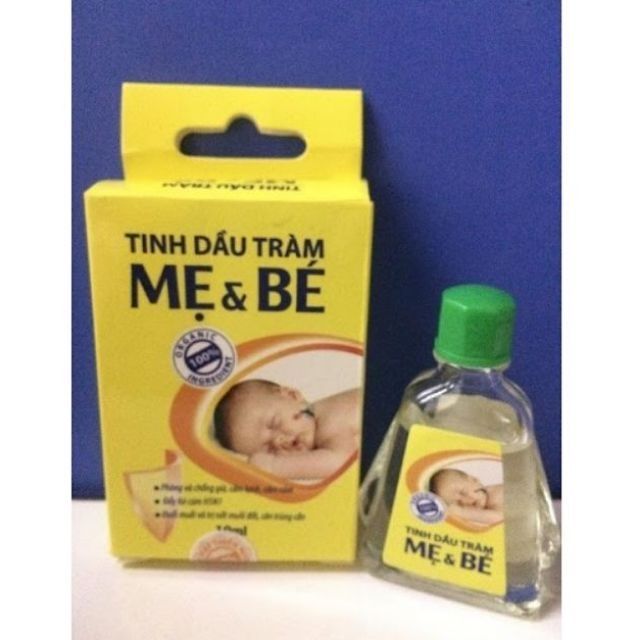 Tinh Dầu Tràm Bé Thơ 50ml, Dầu Tràm Cho Mẹ Và Bé