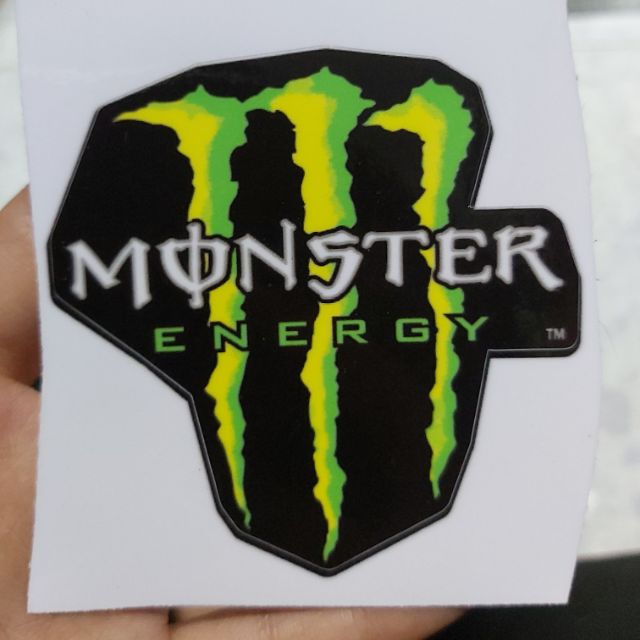 Tem Decal Logo Monster Giá Rẻ Dán Xe