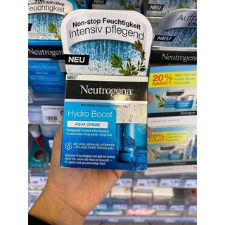 KEM DƯỠNG CẤP ẨM NEUTROGENA HYDRO BOOST, 50ML, HÀNG PHÁP
