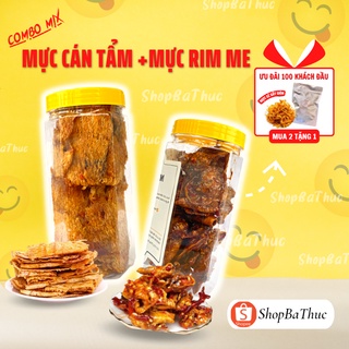 Combo mua 2 tặng 1 - mực cán tẩm và mực rim me