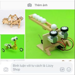 [Quà 1-6] đồ chơi gỗ - STEM - Bộ lắp ráp mô hình diy