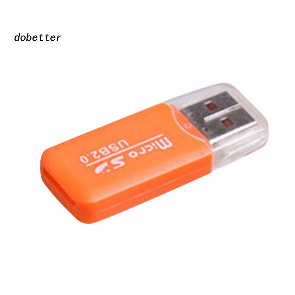 Đầu đọc thẻ nhớ mini USB 2.0 TF độ bảo mật kỹ thuật số cao cho laptop