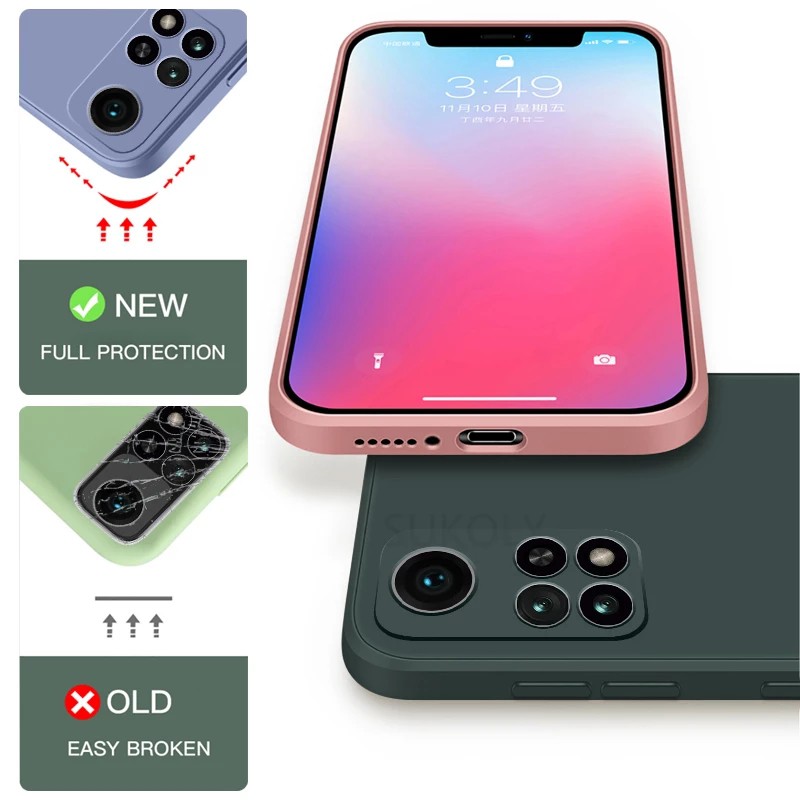 Ốp Điện Thoại Silicone Chống Sốc Cho Oppo Reno Z Reno 5G Reno 2 2Z 2F