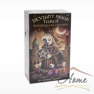 [Bài Tarot chính hãng] Bộ bài Deviant Moon Tarot Deck Borderless Edition - Phiên bản không viền