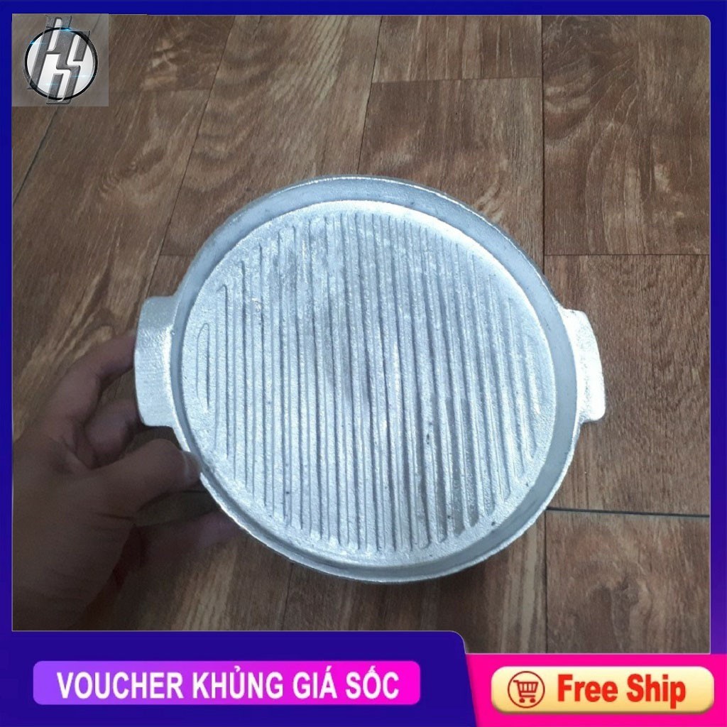 [Mã LIFEXANH03 giảm 10% đơn 500K] Chảo gang chuyên nướng thức ăn