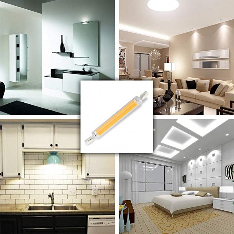 Bóng Đèn LED 7S 78mm 15W 20W 30W 40W 50W 110V 220V Chất Lượng Cao