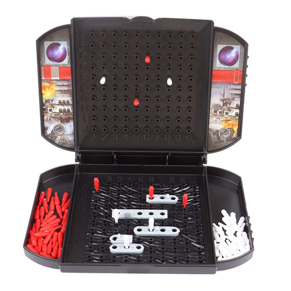 AUGUSTINA Battle Toy Puzzle Chess Toy Puzzle Marine Strategy Toys Battleship Game Strategy Board Naval Combat Game The Classic Game Table Game Tabletop Game