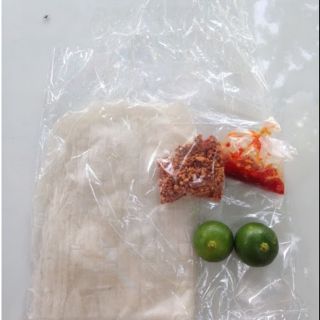 Bánh tráng ớt tắc/sate tắc