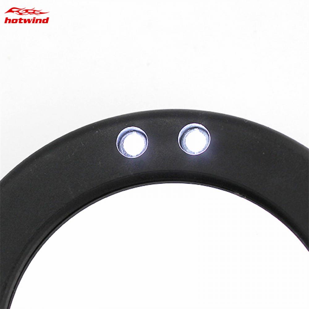 Hw Gương Soi Mini Xoay 360 Độ Kèm 2 Đèn LED Chuyên Dụng Cho Xe Hơi