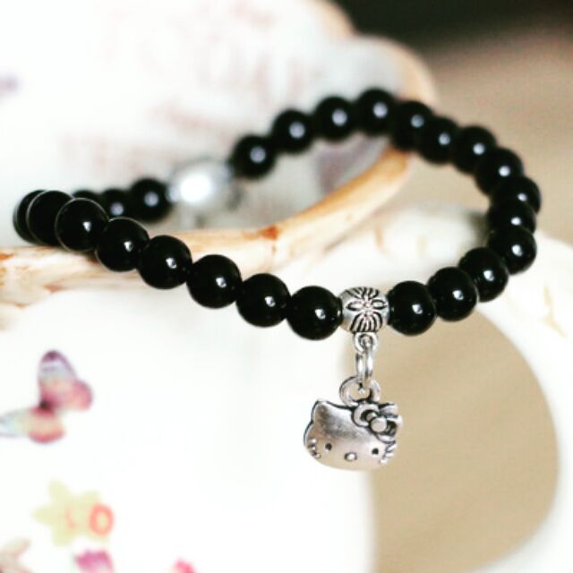 Chuỗi vòng Hello Kitty mix Đầu Phật