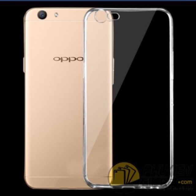 Combo 1 ốp dẻo trong tặng 2 kính cho oppo A39