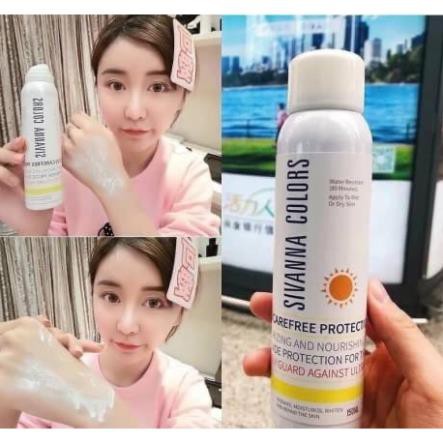 [HÀNG THÁI] Xịt chống nắng Sivanna Color spf50 Made in Thailand vừa chống nắng vừa makeup da