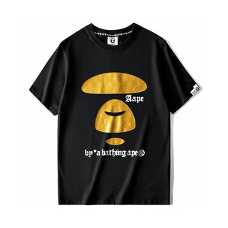 Áo Thun Tay Ngắn Chất Liệu Cotton Thiết Kế Đơn Giản Hiệu Aape Thời Trang Mùa Hè