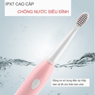 Bàn chải điện 5 chế độ tiện dụng
