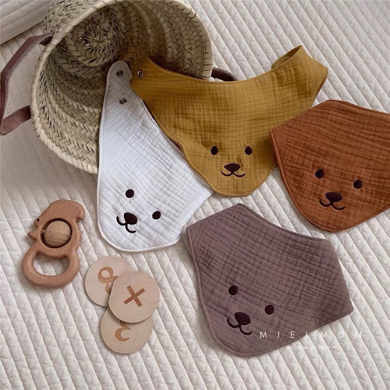 Yếm Xô Hình Gấu Hàn Quốc Cho Bé Baby Dreams