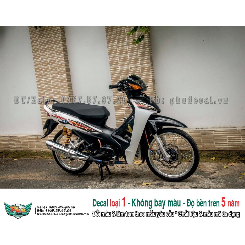 Tem rời Wave S 100 trắng (L)