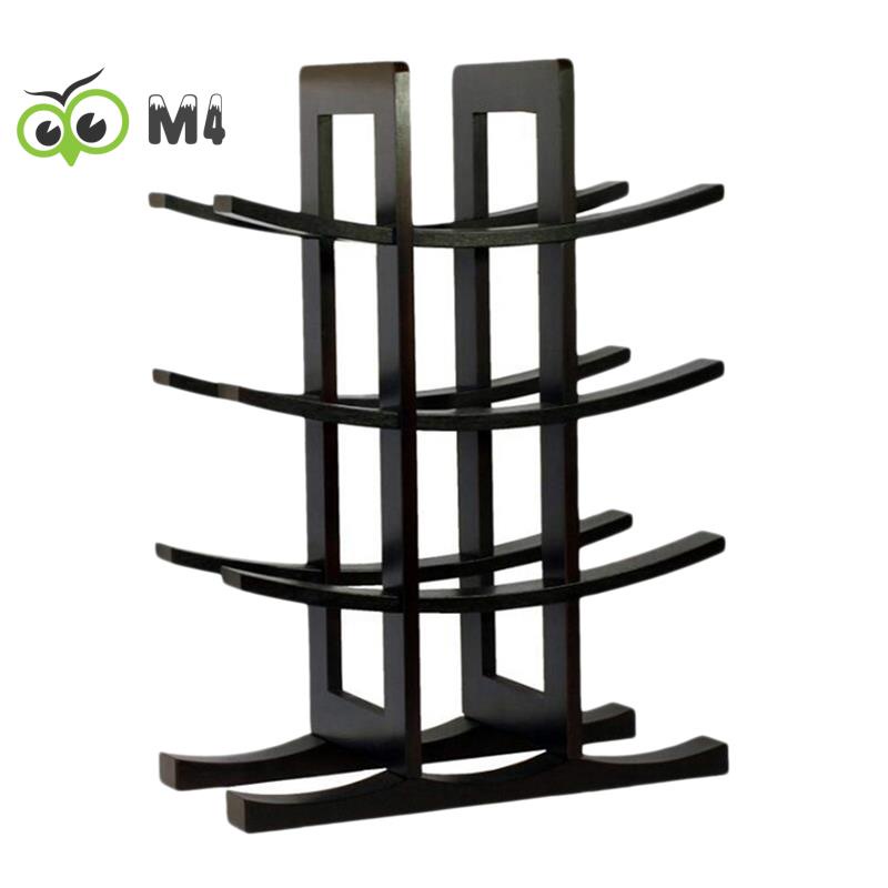 Giá Đỡ Chai Rượu 12 Ngăn Bằng Gỗ Tre Độc Đáo Trang Trí Nhà Cửa / Quán Bar