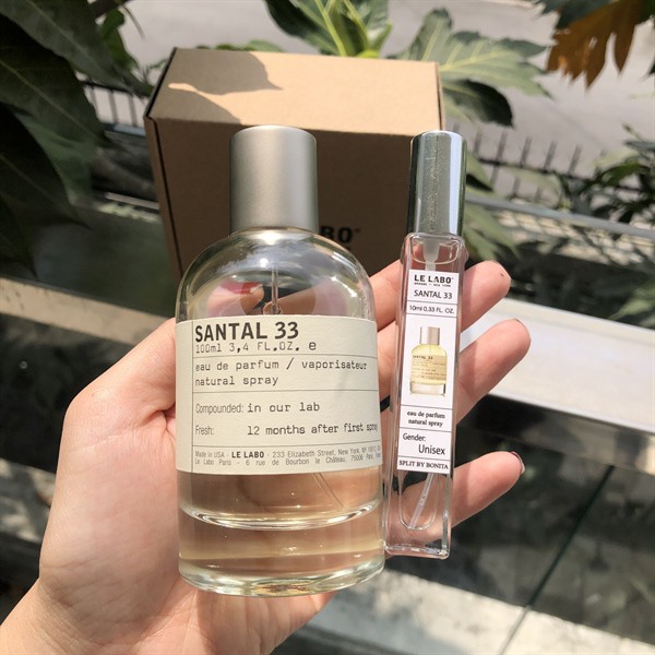 [Mẫu thử mini] Nước hoa Le Labo Santal 33 (đàn hương, tuyết tùng, bạch đậu khấu, giấy cói, hổ phách) | Thế Giới Skin Care