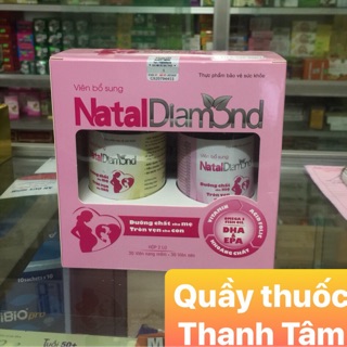 NATALDIAMOND-bổ sung sắt DHA&EPA khoẻ cho mẹ, bé thông minh