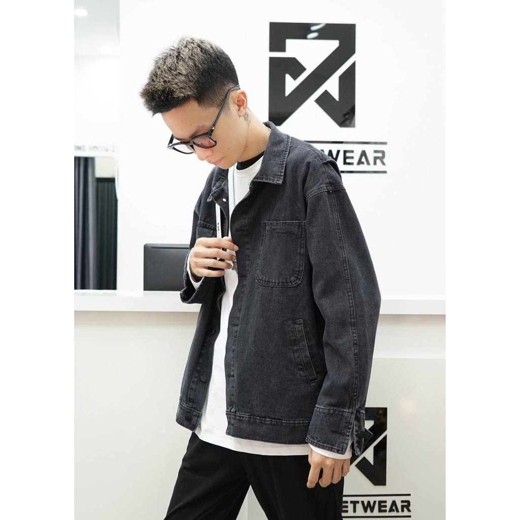 Áo Jacket Jean Nam Khoác Bò N7 Thời Trang Hàn Quốc Ulzzang | BigBuy360 - bigbuy360.vn