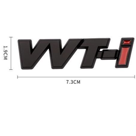 FENDER Logo VVTi VVTi VVTi Bằng Kim Loại Trang Trí Thân Xe Hơi TOYOTA Camry COROLLA