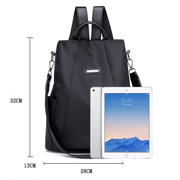 Balo chống trộm vải dù thời trang