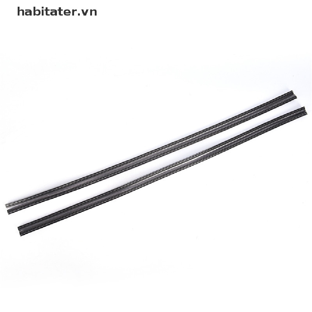 Set 2 Lưỡi Gạt Nước Cao Su Không Khung Cho Kính Chắn Gió Xe Hơi 28 &quot;