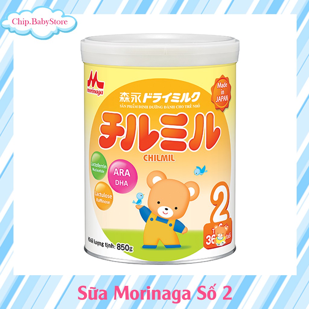 {Mẫu Mới} Sữa Morinaga số 1, số 2, số 3 - 320gr/850gr ( Tách đai ko quà)