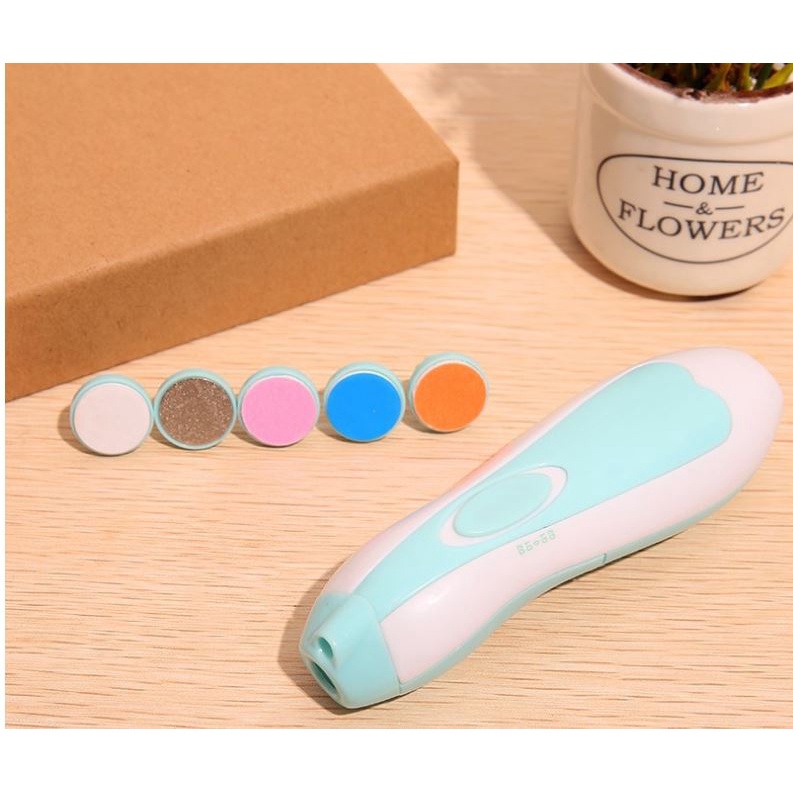 Bộ máy cắt móng tay cho bé 6 trong 1, mài dũa tiện dụng, cực an toàn, dùng cho cả trẻ em và người lớn