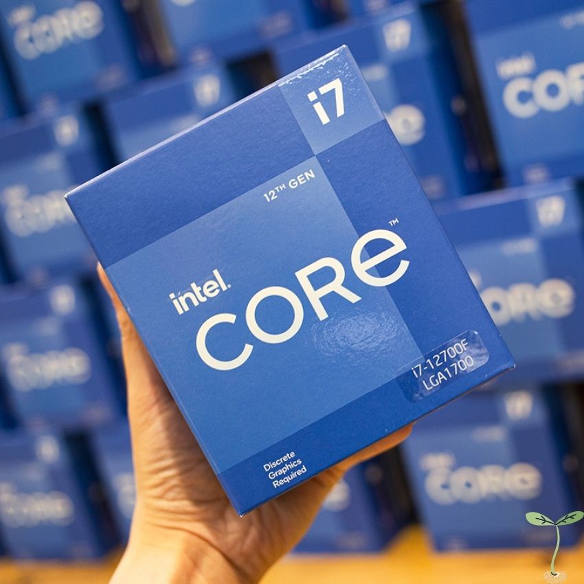 Bộ vi xử lý CPU Intel Core i7 12700F Up to 4.8GHz (Socket 1700, 12 nhân 20 luồng 25Mb cache) gen 12 AlderLake mới 100%