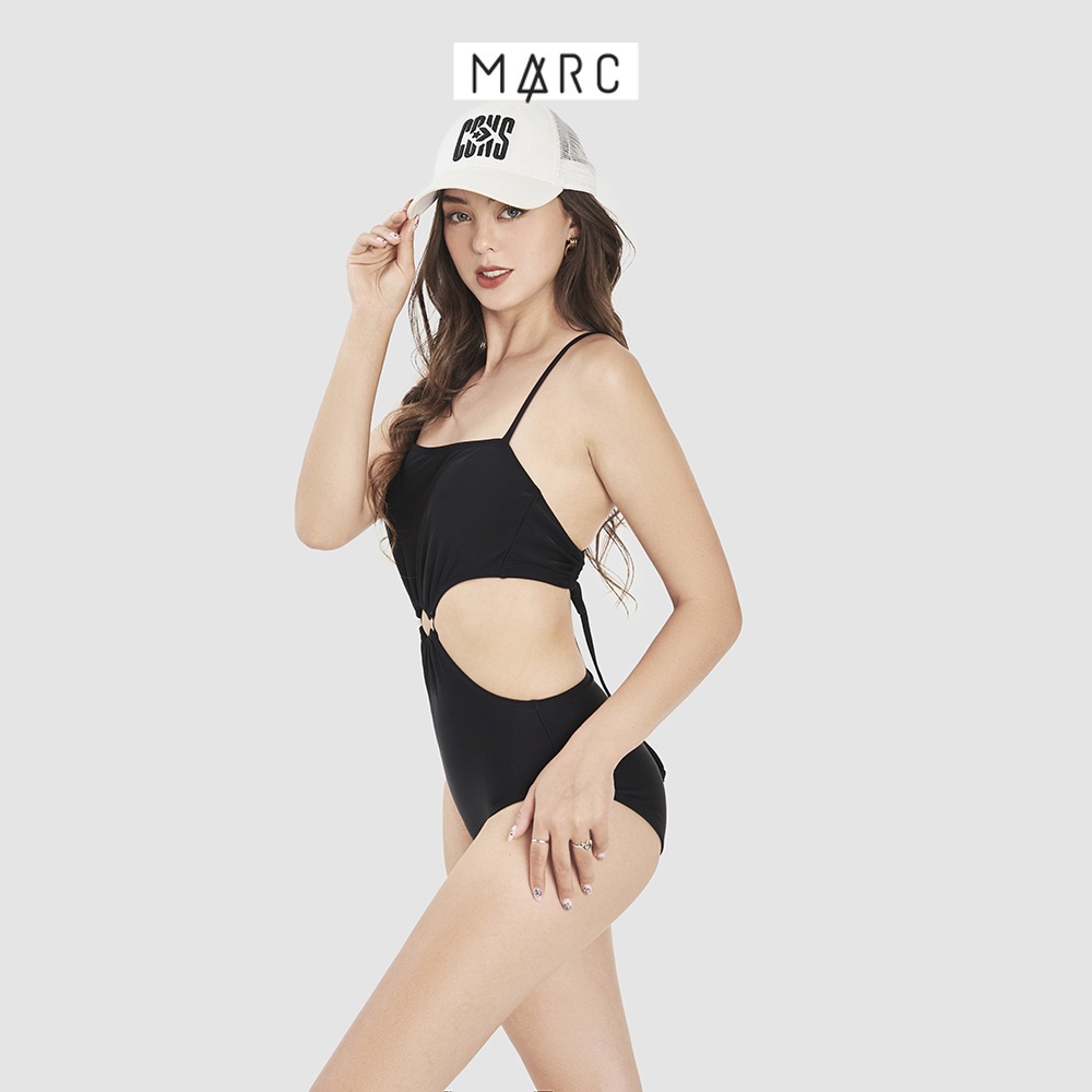 Đồ bơi nữ MARC FASHION 1 mảnh cutout vòng eo nhấn khoen PKPR0514