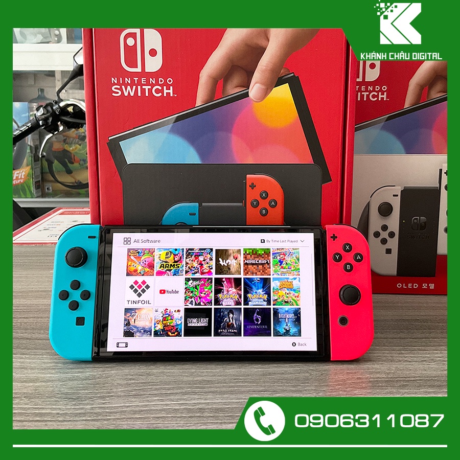 Máy Chơi Game Nintendo Switch OLED Model Mod Chip