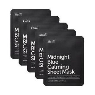 Mặt Nạ Dưỡng Ẩm Làm Dịu Da Klairs Midnight Blue Calming Sheet Mask 25ml