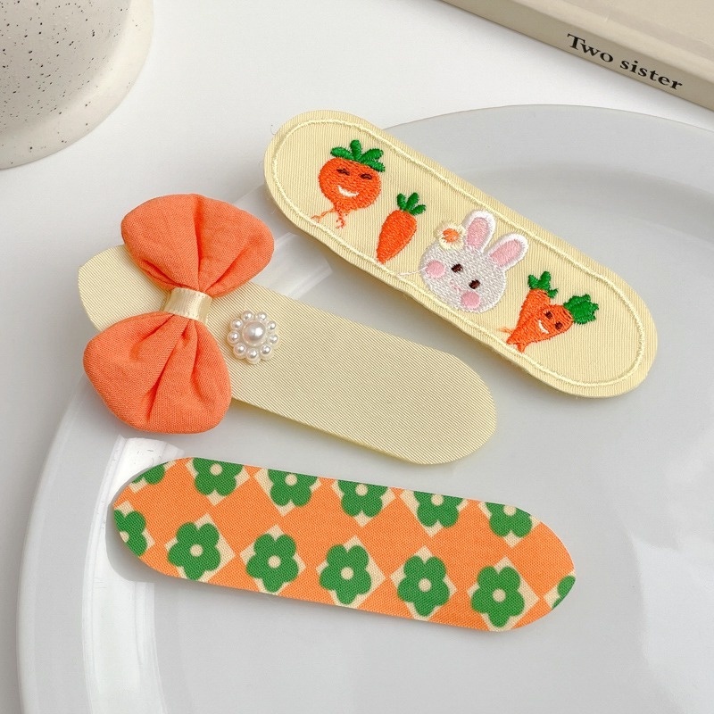 Set 3 Miếng Dán Tóc Tạo Kiểu Dễ Thương Cho Bé